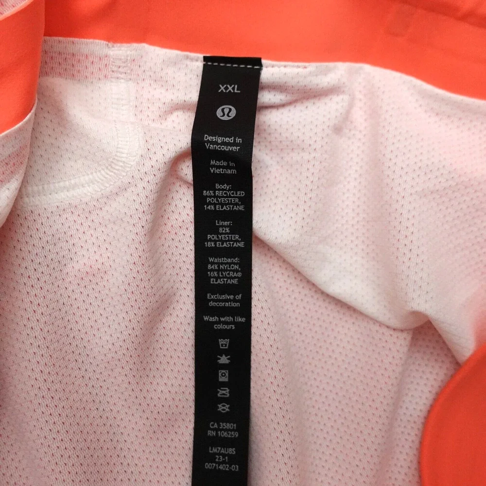 New Lululemon Fast Free Short 6